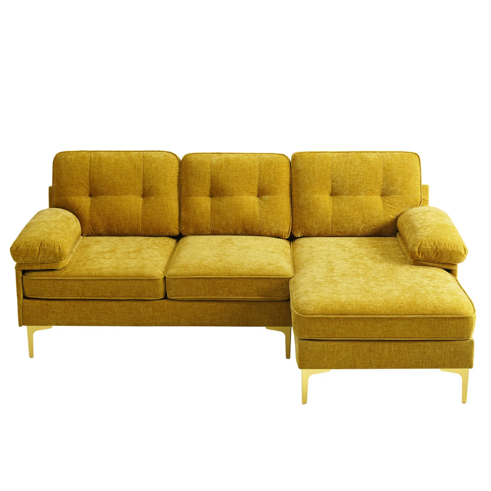 85" Sectional Couch Sofa for Living Room with Reversible Chaise - Image 9